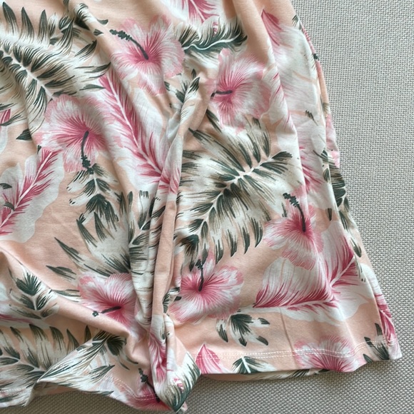 Floral Foldover Skirt- Pink - Picture 2 of 4